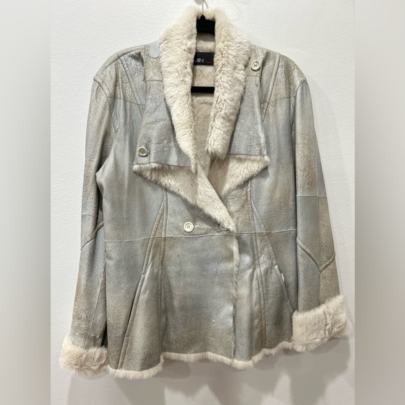 Fur and leather jacket Marc cain - Picture 9 of 13